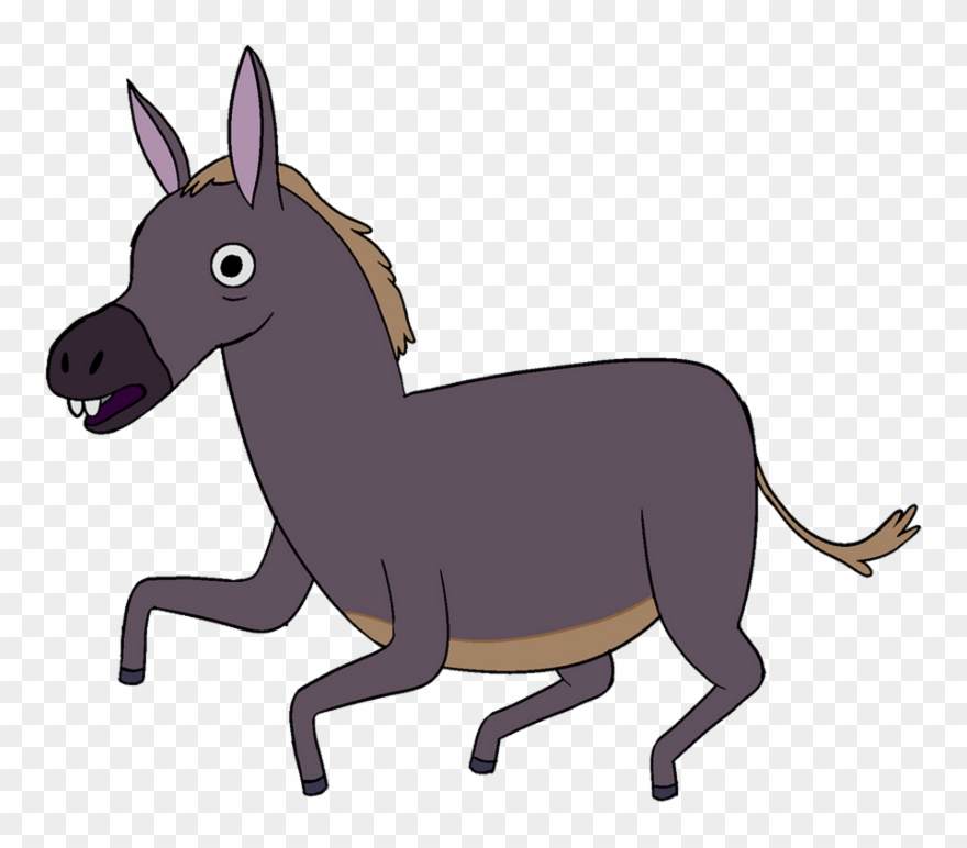 Donkey Clipart Saddle - Png Download