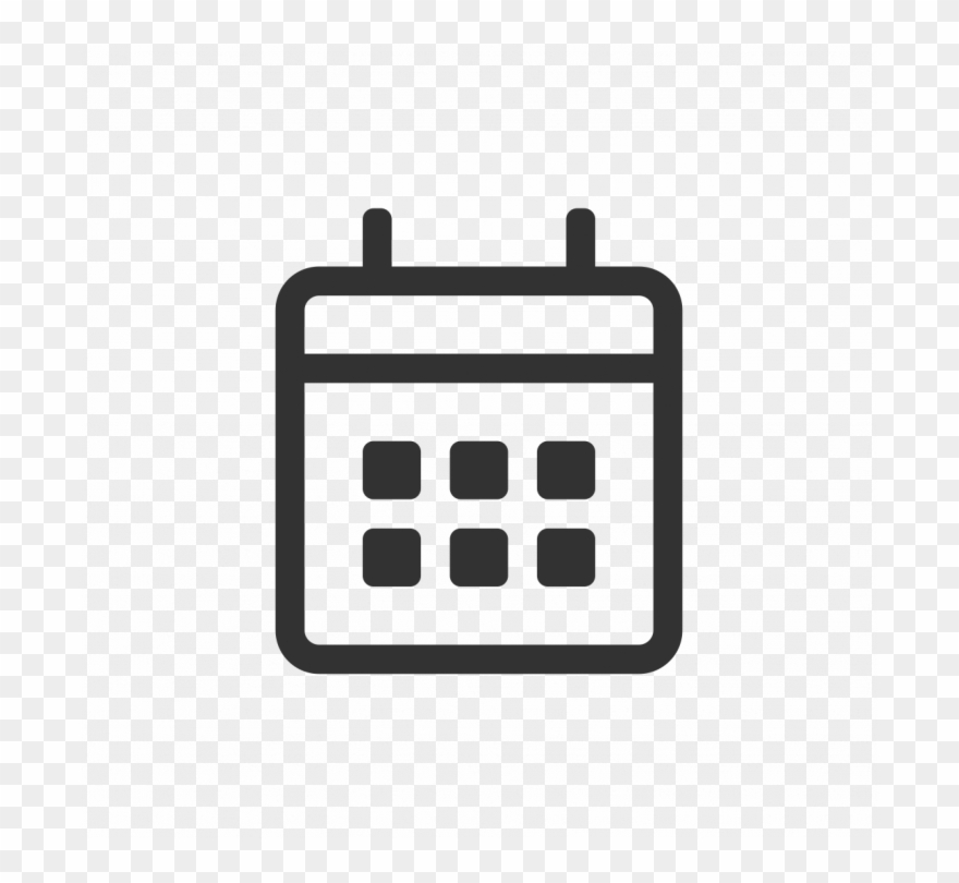 Calendar - Black And White Cash Register Clipart