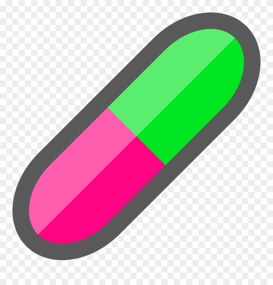 Drug Cliparts - Pill Simple - Png Download