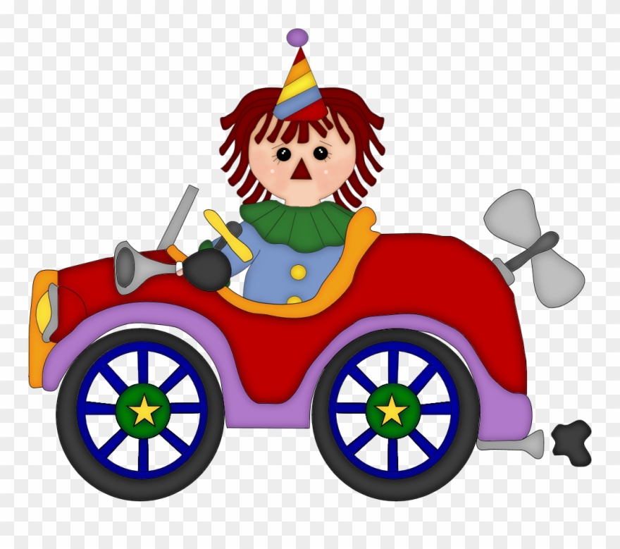 Clipart Clown Car Circus - Clown Cars - Png Download
