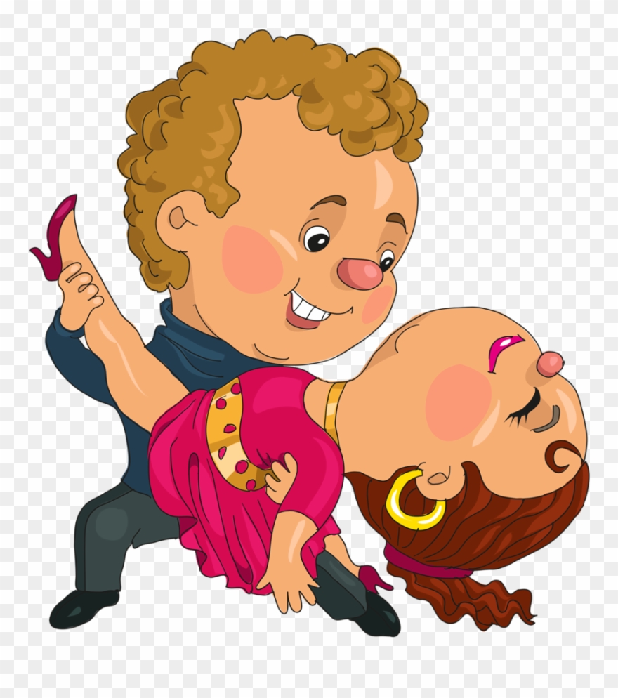 Фото, Автор Soloveika На Яндекс - Animated Old Couples Cartoon Dancing Clipart