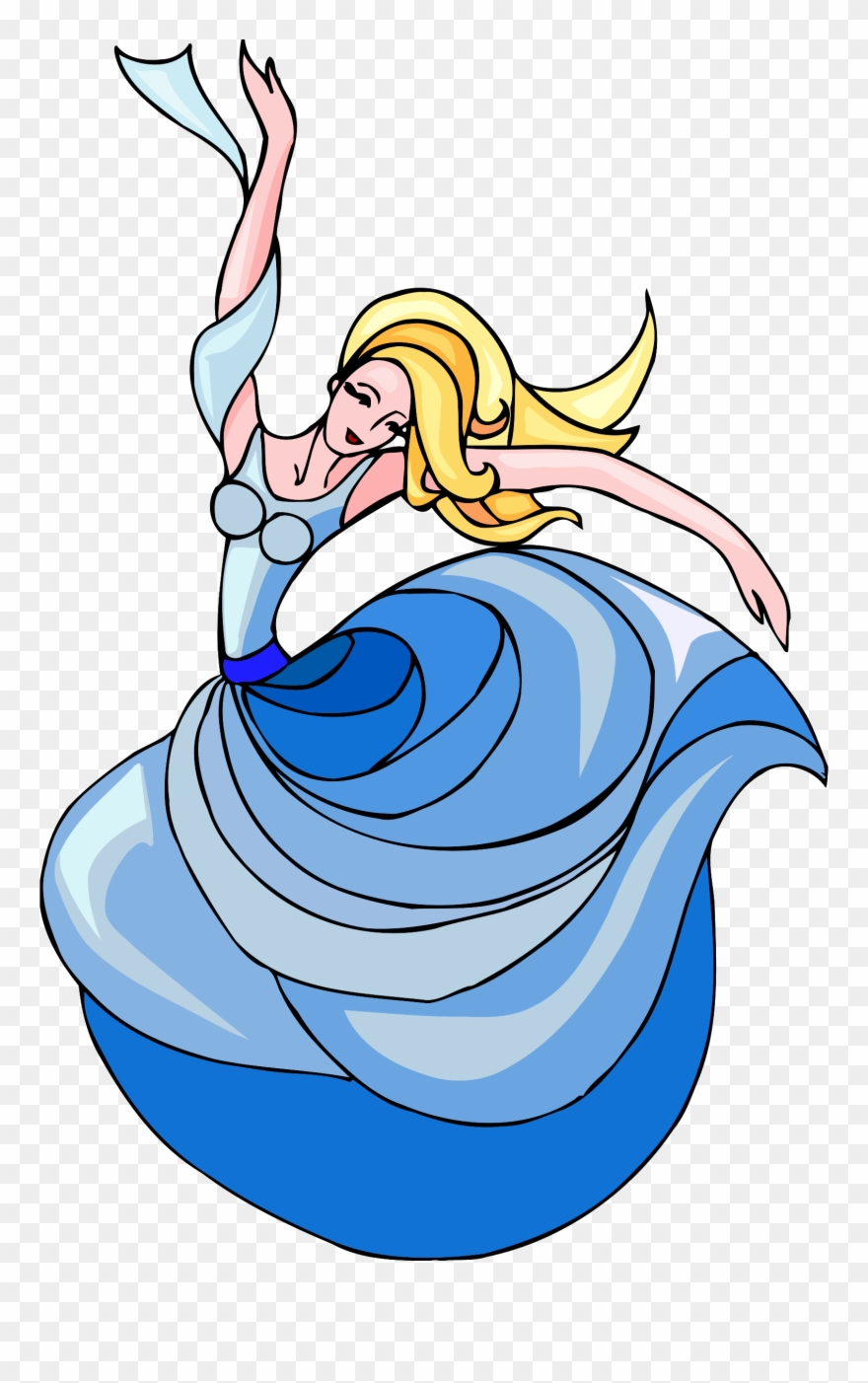 Dance Drawing Ballet Download Cartoon - Dancing Girl Drawing Clipart