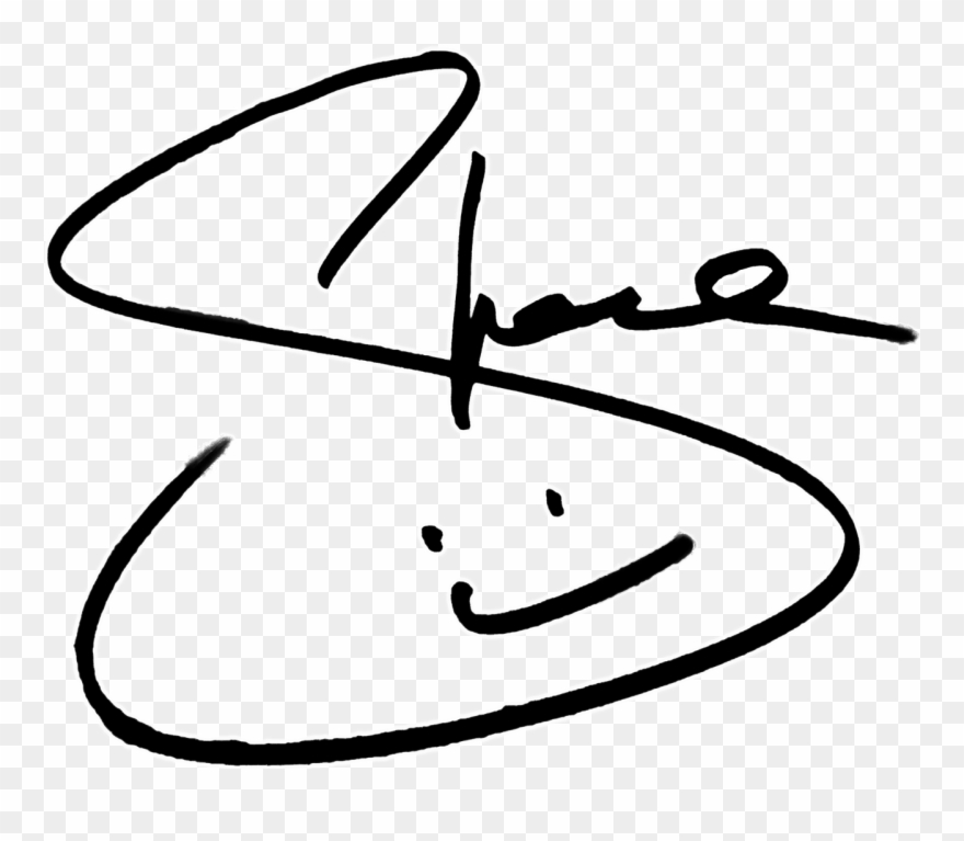 Here's Shane Told's Autograph Clipart