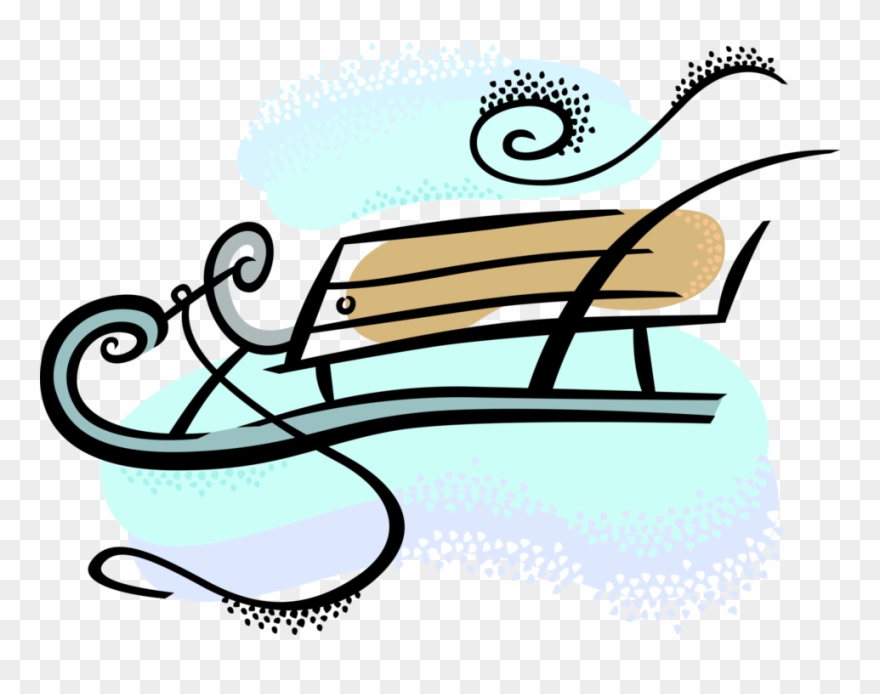 Picture Library Library Sledding Clipart Snow Slide - Png Download