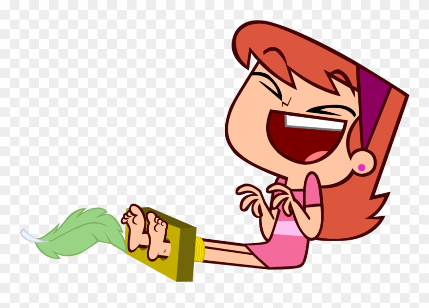 Vana Is Tickled Feet Clipart