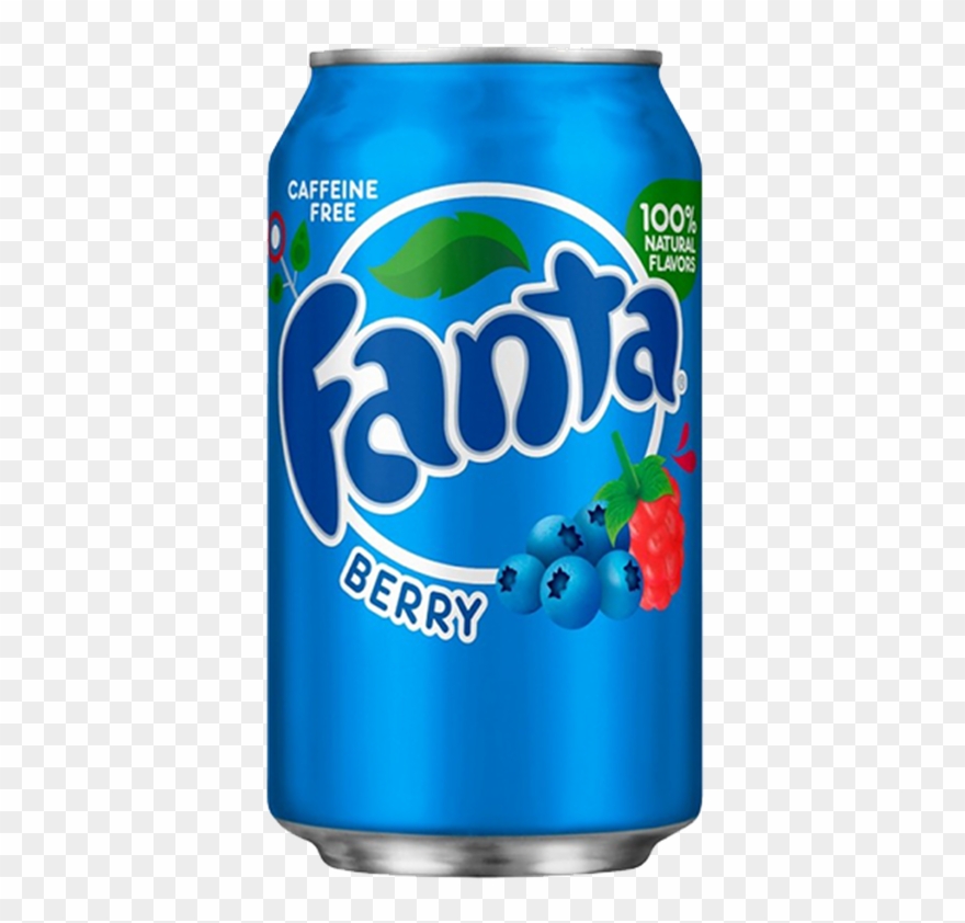 Fanta Berry Can 355ml Clipart
