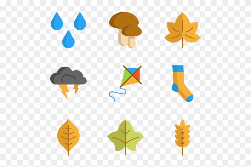 Autumn Elements Clipart