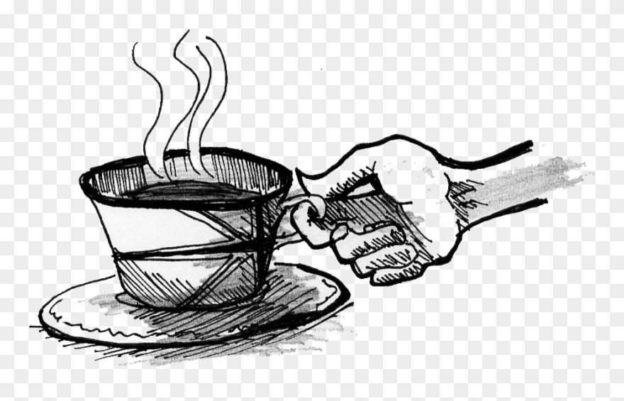 Thumb Line Art Sketch Clipart