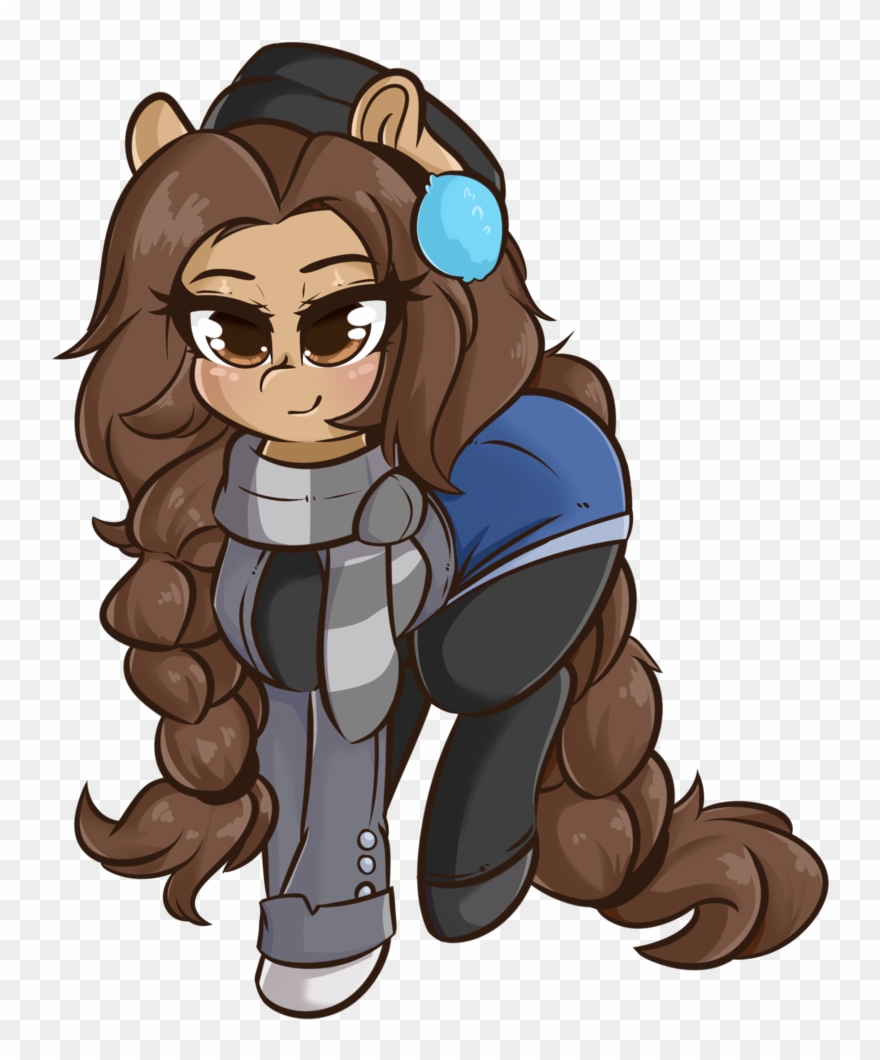 Wickedsilly, Brown Eyes, Brown Hair, Clothes, Earmuffs, Clipart