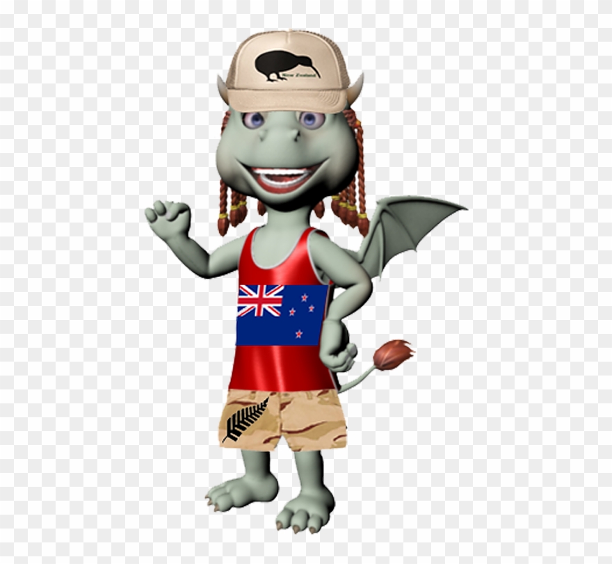 New Zealand Minosaur Friend For Girls Clipart