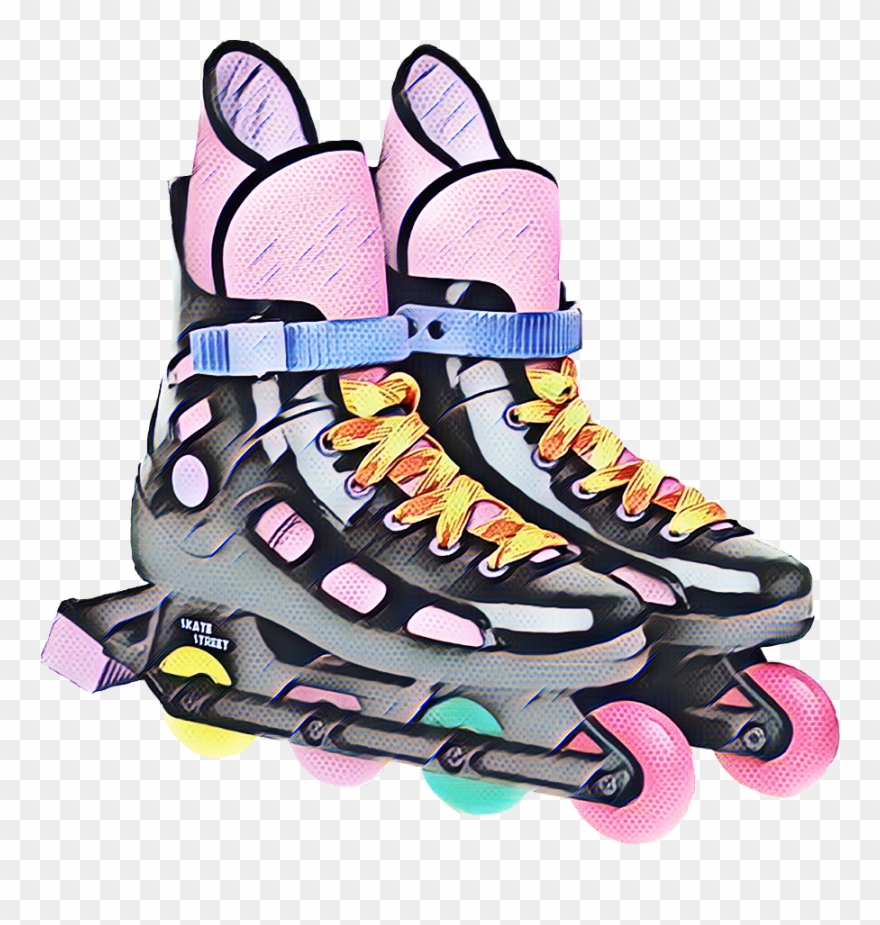 Mydrunkenmonkey Rollerblades Inline Freetoedit Clipart
