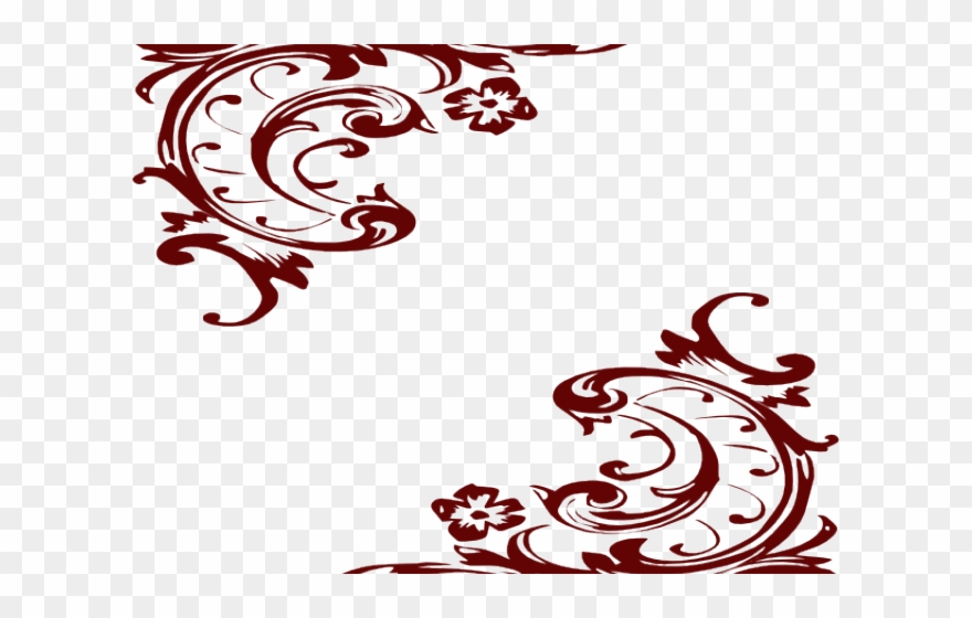 Western Clipart Filigree - Png Download