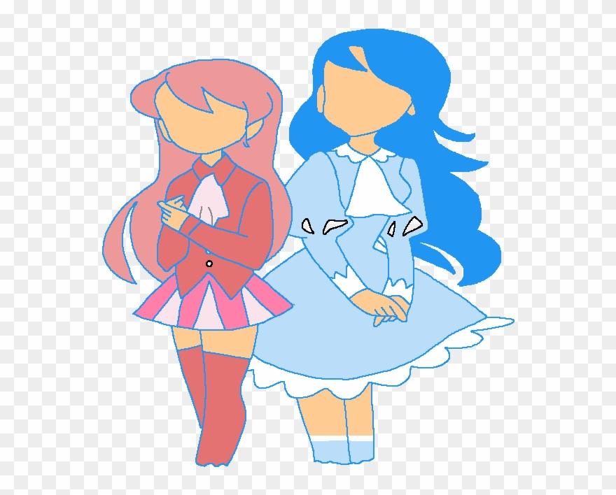 Cotten Candy Twins Clipart