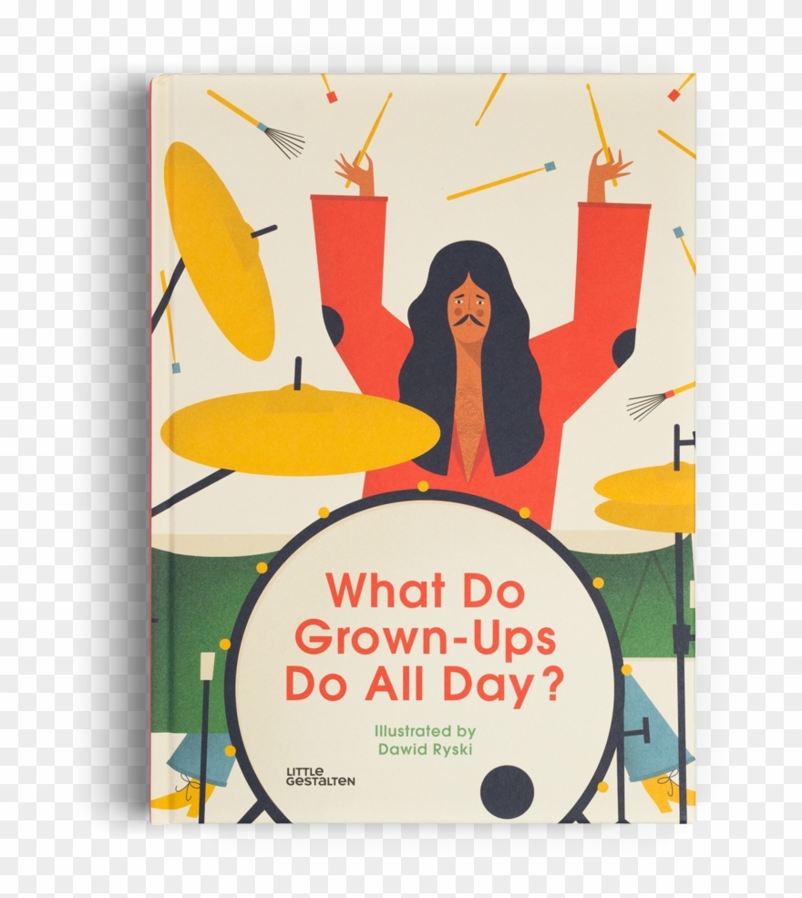 What Do Grown-ups Do All Day Clipart