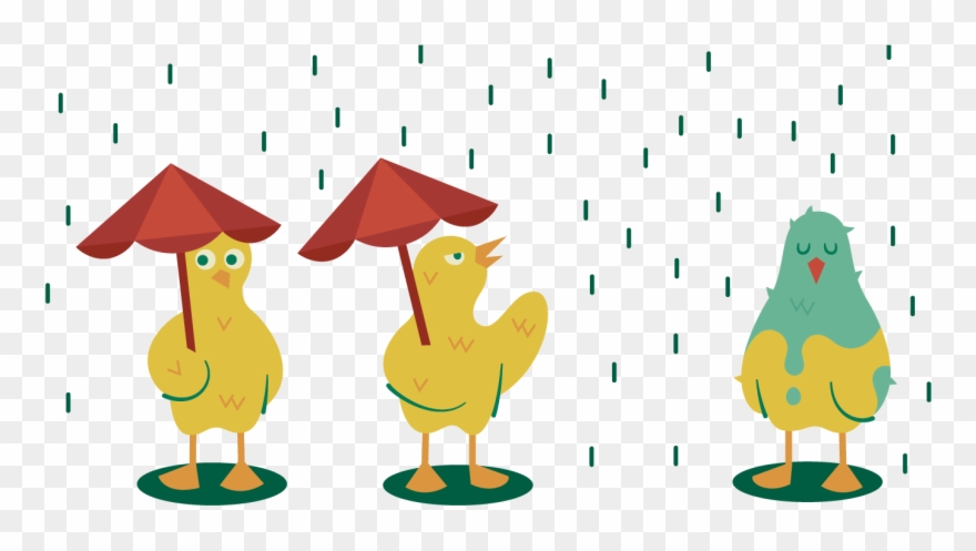 Ugly Duck Illustration Clipart
