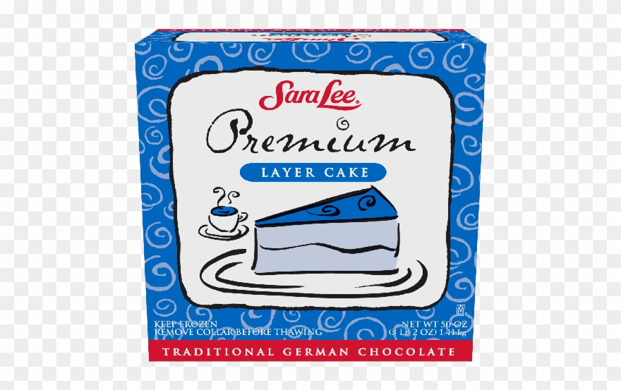 Sara Lee Round Traditional German Chocolate Premium Clipart