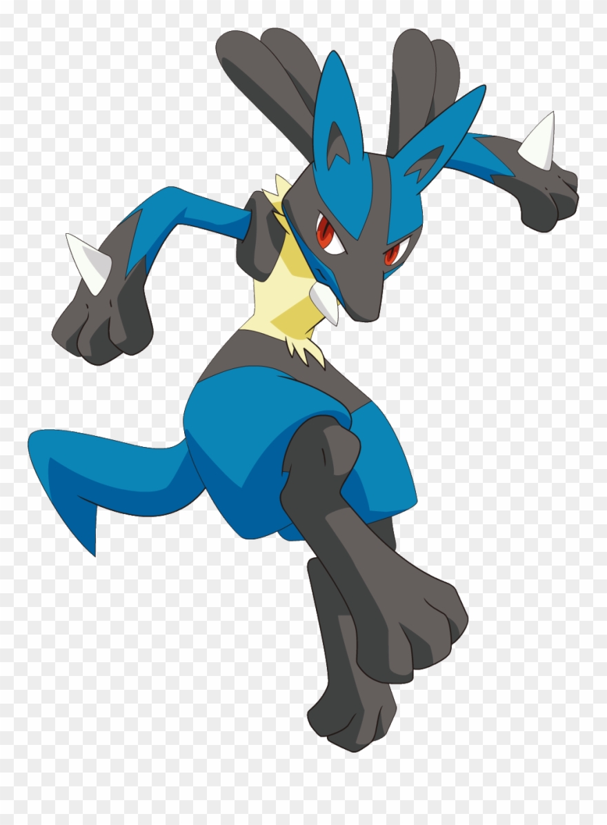 448lucario Dp Anime Clipart