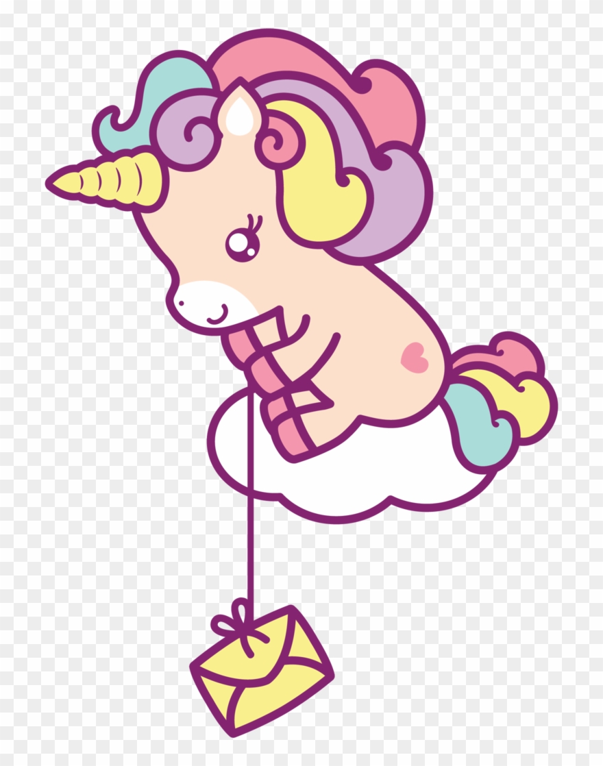 Unicorn Delivery Clipart