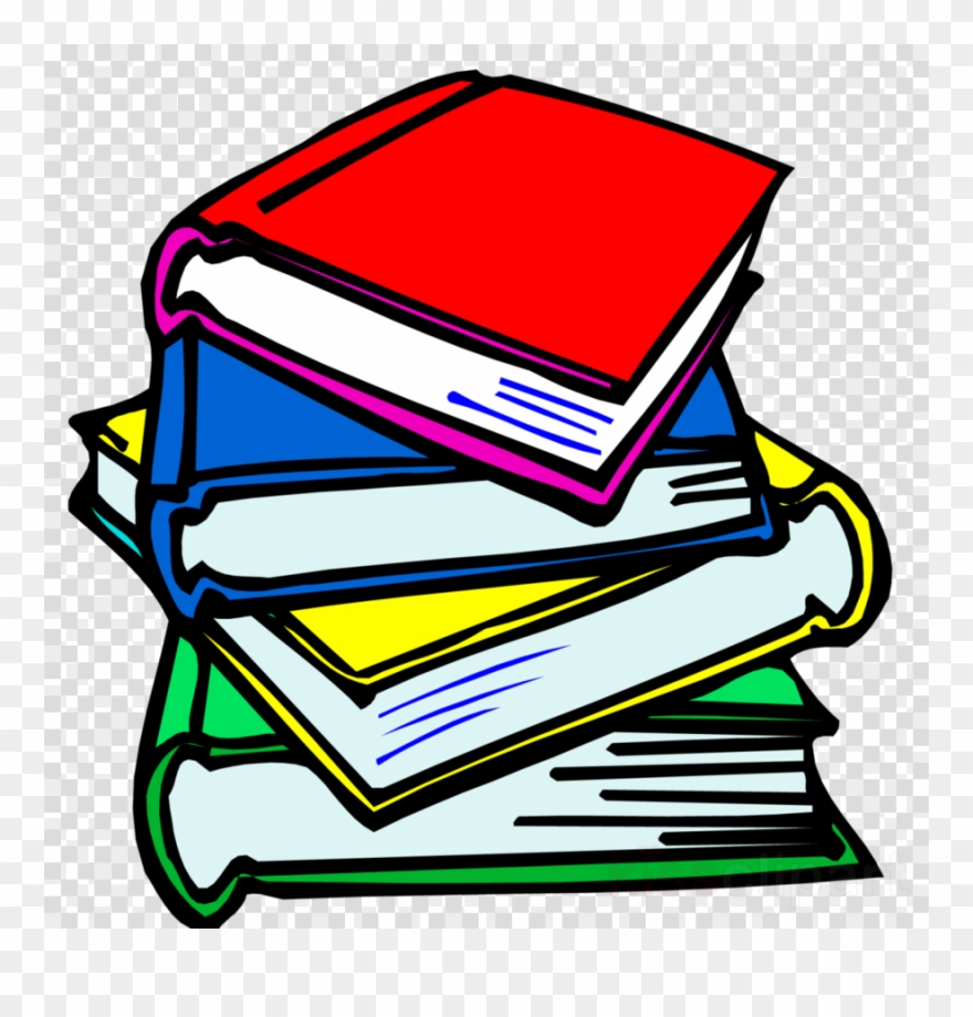 School Books Clipart The H - Png Download