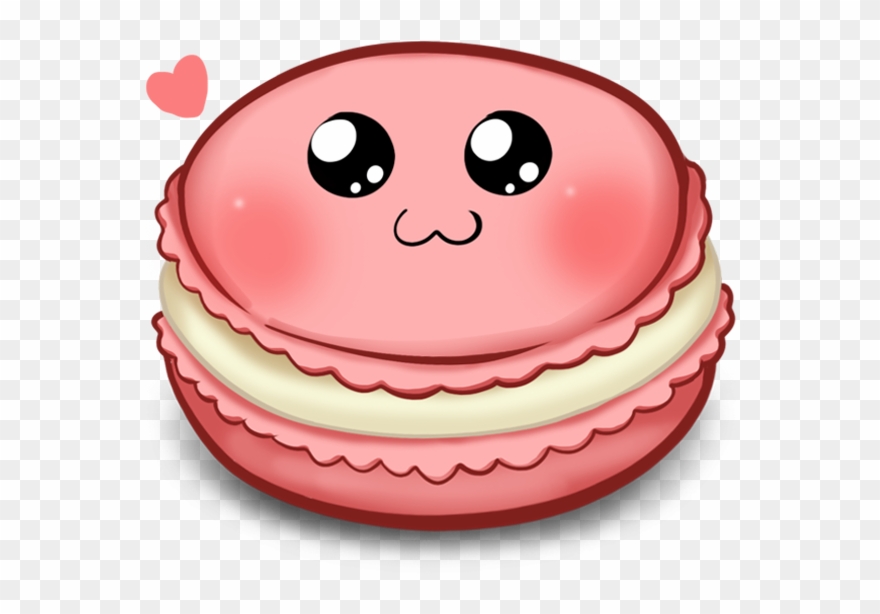 Love Macaron Clipart