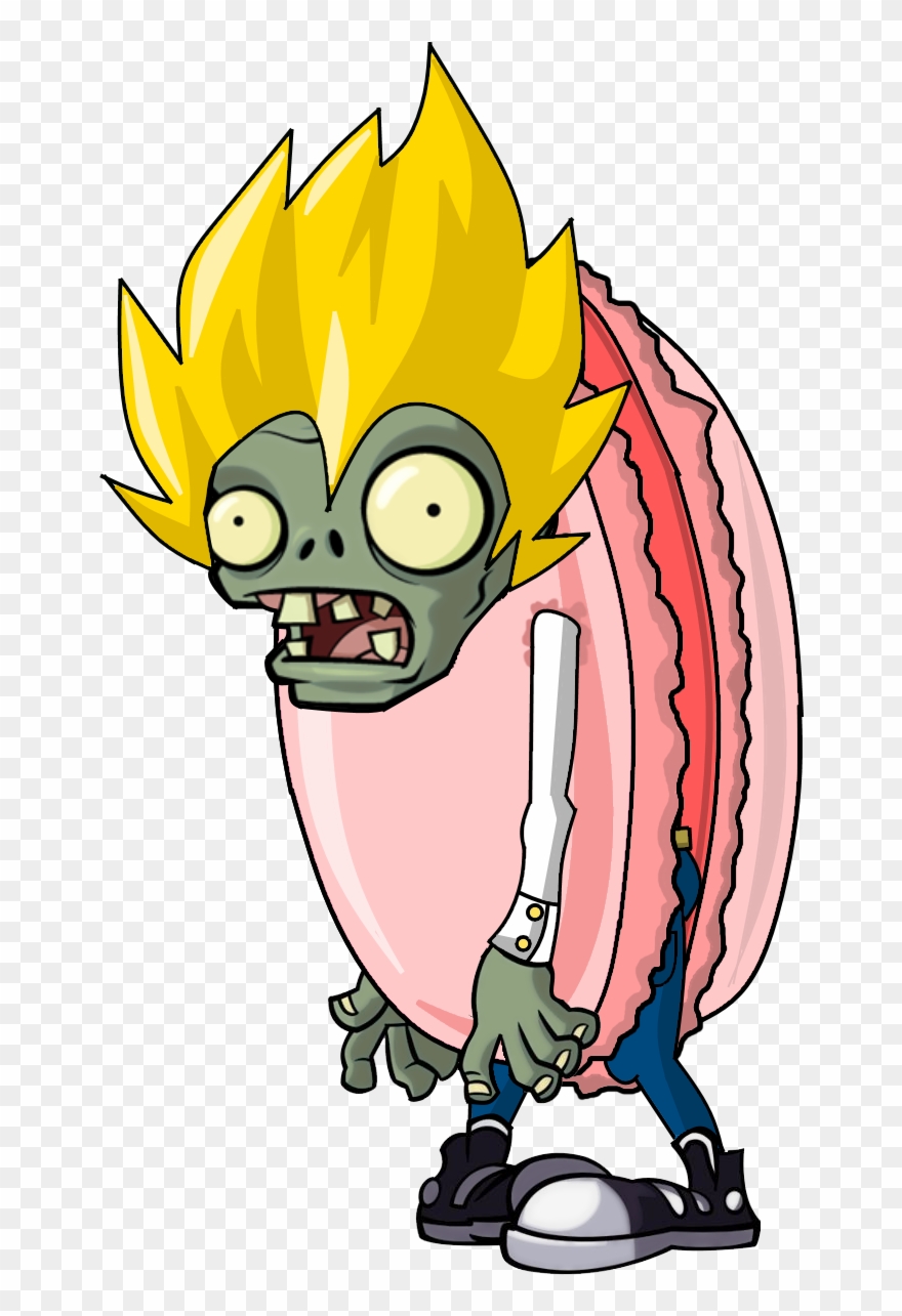 Macaron Zombie Clipart