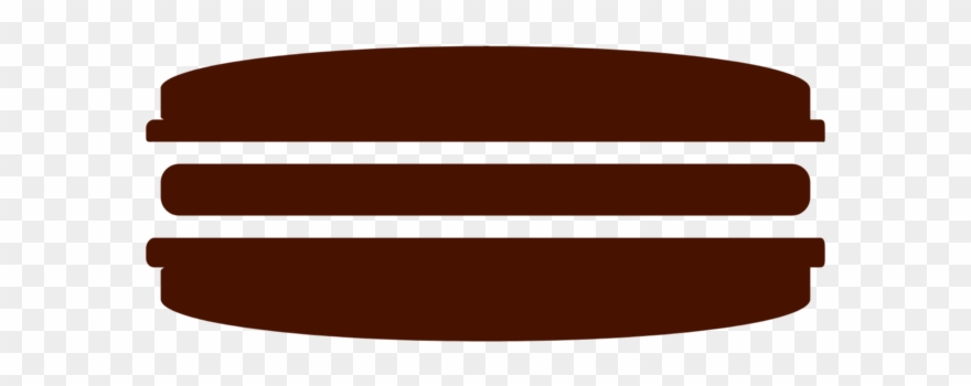 Spicy Chocolate Macarons Clipart