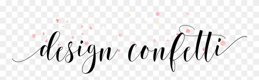 Design Confetti Clipart