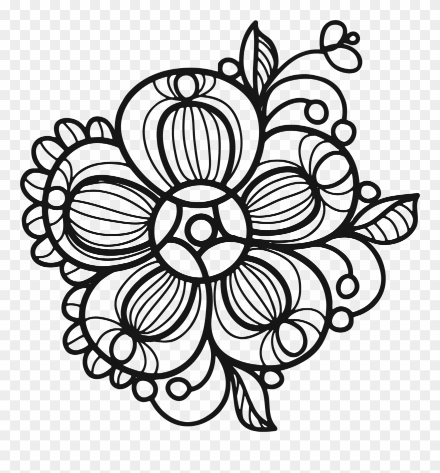 Coloring Book Zentangle Drawing Computer Icons Clipart