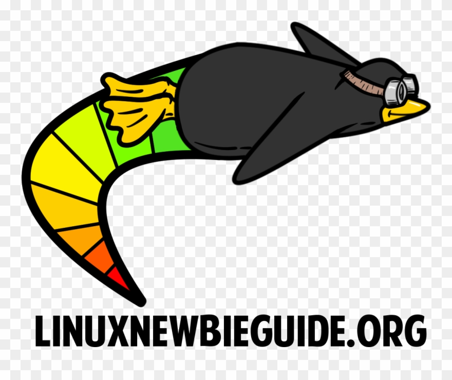 The Ultimate Linux Newbie Guide Logo Clipart