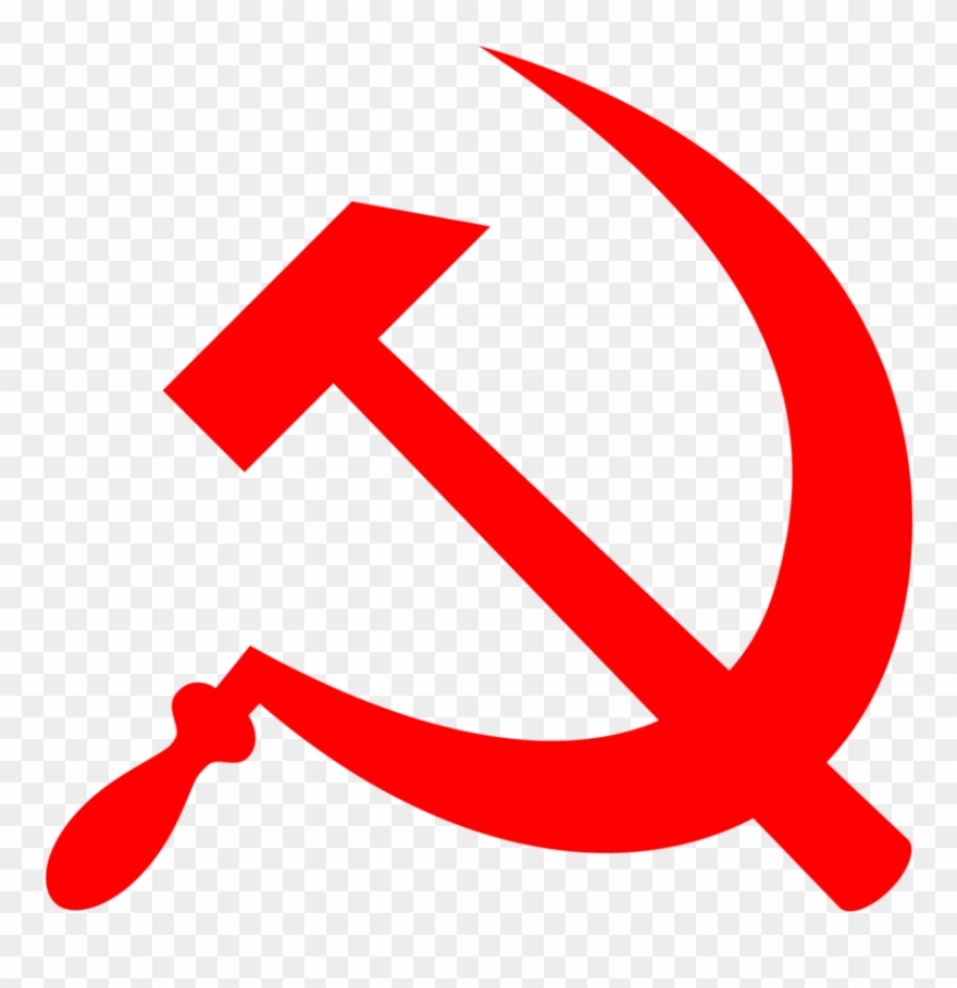 Red Hammer And Sickle Clipart
