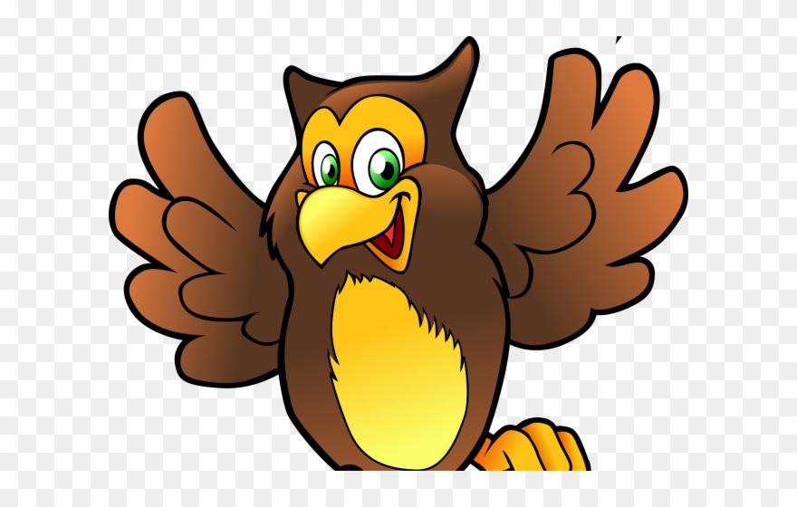 Owl Clipart Cartoon - Png Download