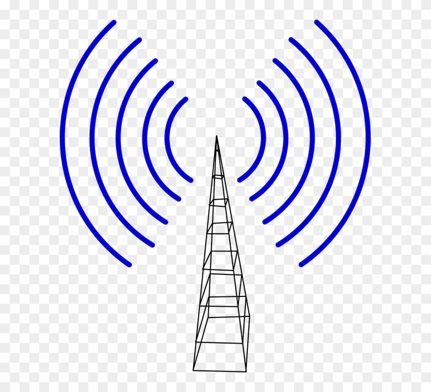 Antenna Clipart Cell Site - Png Download
