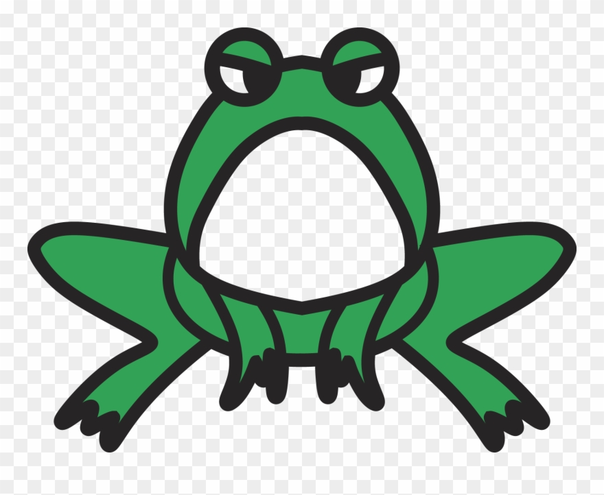 Sapo Rana De Árbol Verde Clip Art - Png Download