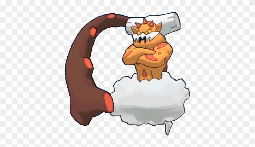 Landorus Is In The Front With Its Sheer Force Of Power Clipart
