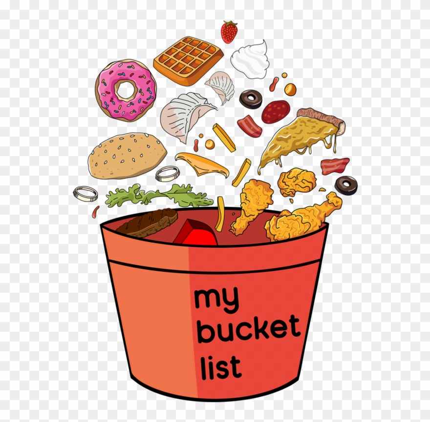 My Bucket List T-shirt Clipart