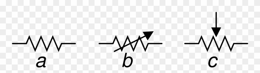 File Resistor Rheostat Variable Resistor And Potentiometer Clipart