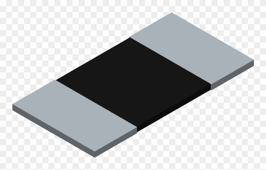 Wsl5931l2000fea - Vishay - 3d Model - Resistor Chip Clipart