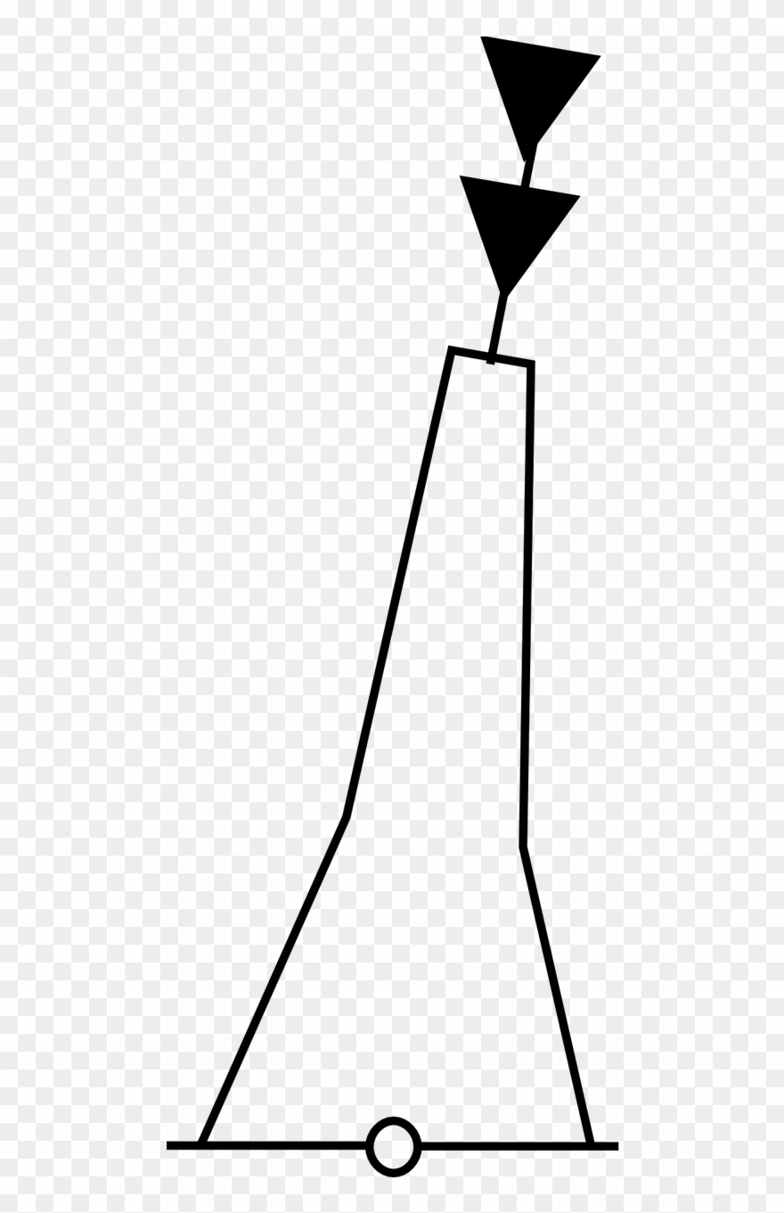 Buoy Cardinal Navigation Clipart