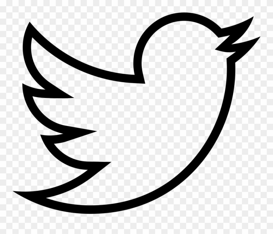 Social Twitter Outline Svg Png Icon Free Download 411912 Clipart