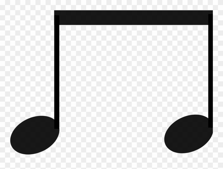 Double Eighth Note Png Clipart