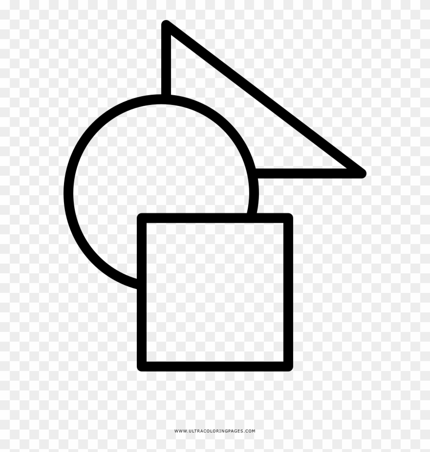 Geometric Coloring Page Ultra Pages Clipart