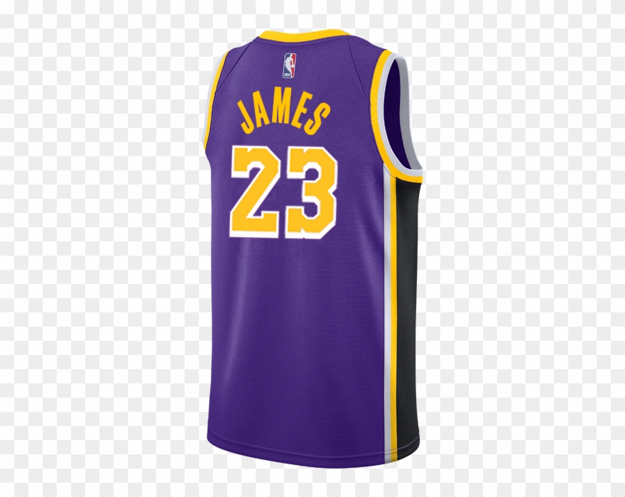 Los Angeles Lakers Lebron James 2018-19 Statement Edition Clipart