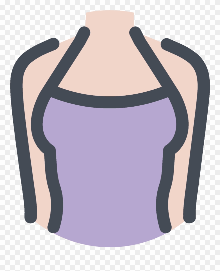 Camiseta Con Tirantes Finos Icon Clipart
