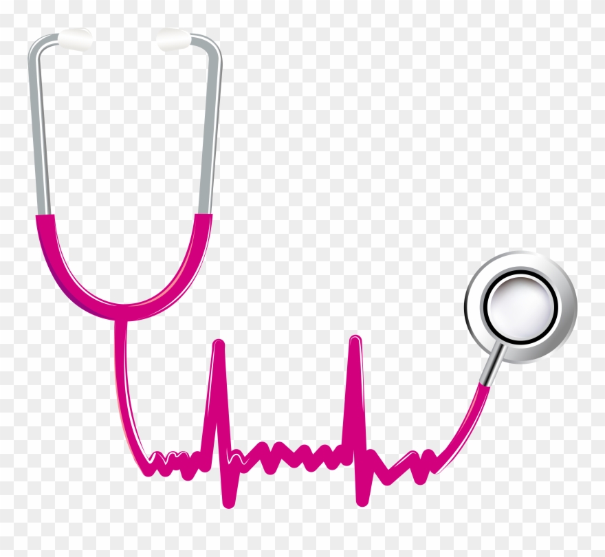 Stethoscope Af Line Clipart