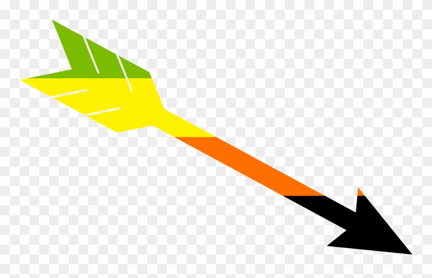 Aromantic Arrow Clipart