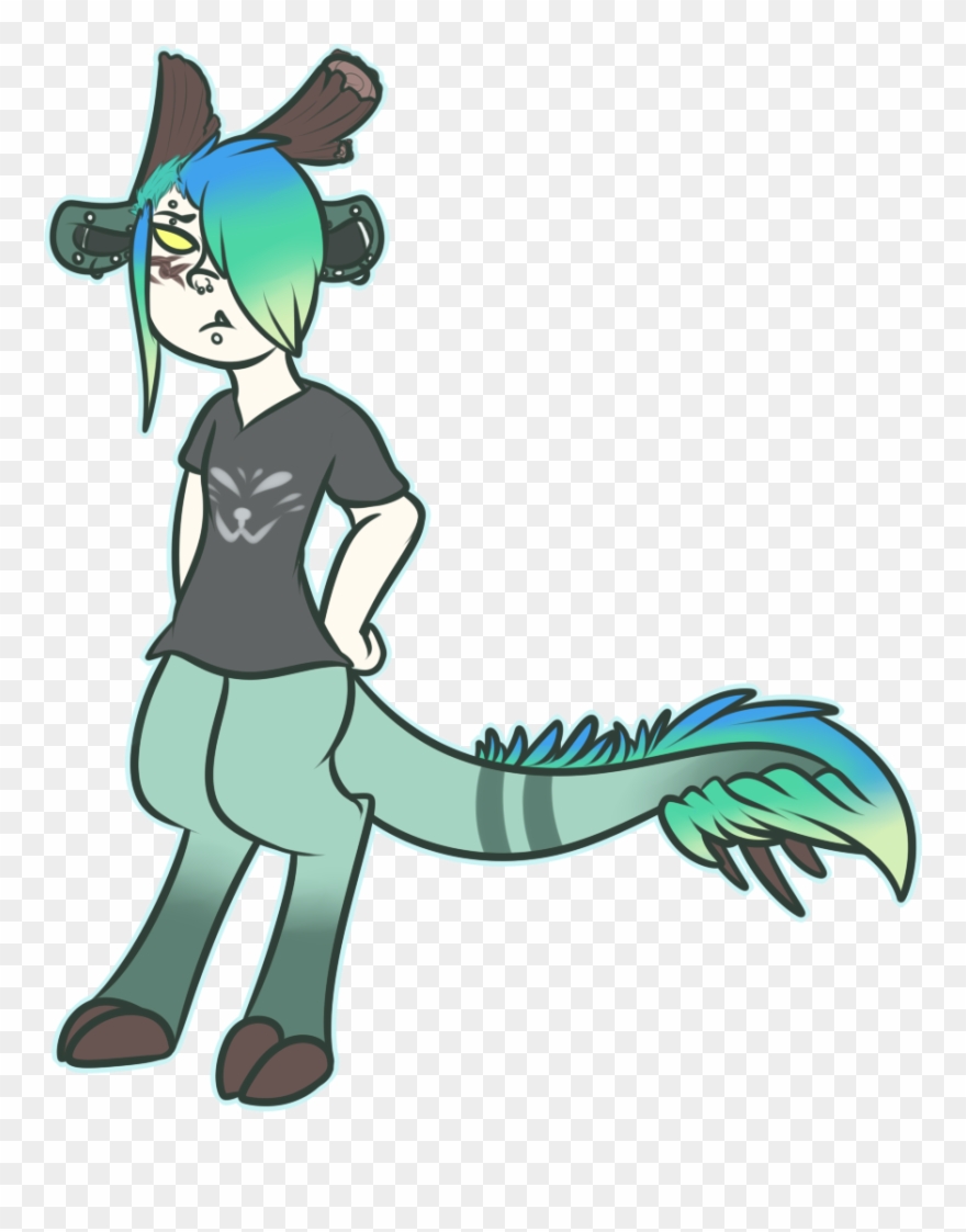 Sierra The Dragon Satyr Clipart