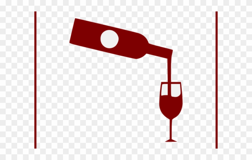 Boose Clipart Wine Glass Outline - Png Download