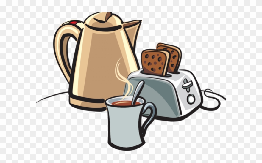 Toast Clipart Tea Toast - Png Download