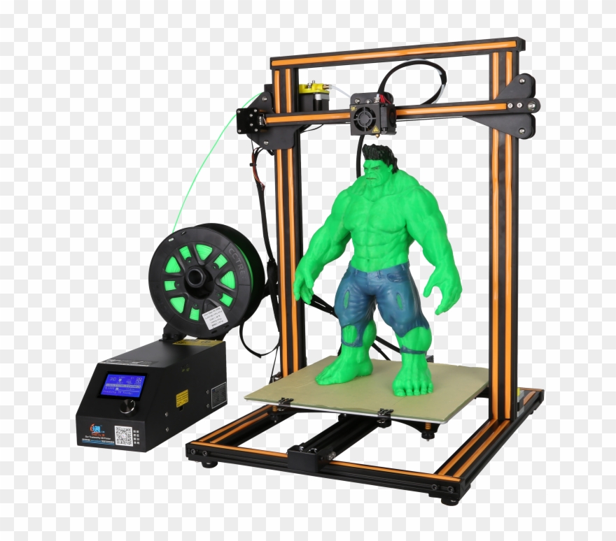 Creality 3d Cr10s Large 3d Printer With Dual Z Lead Clipart