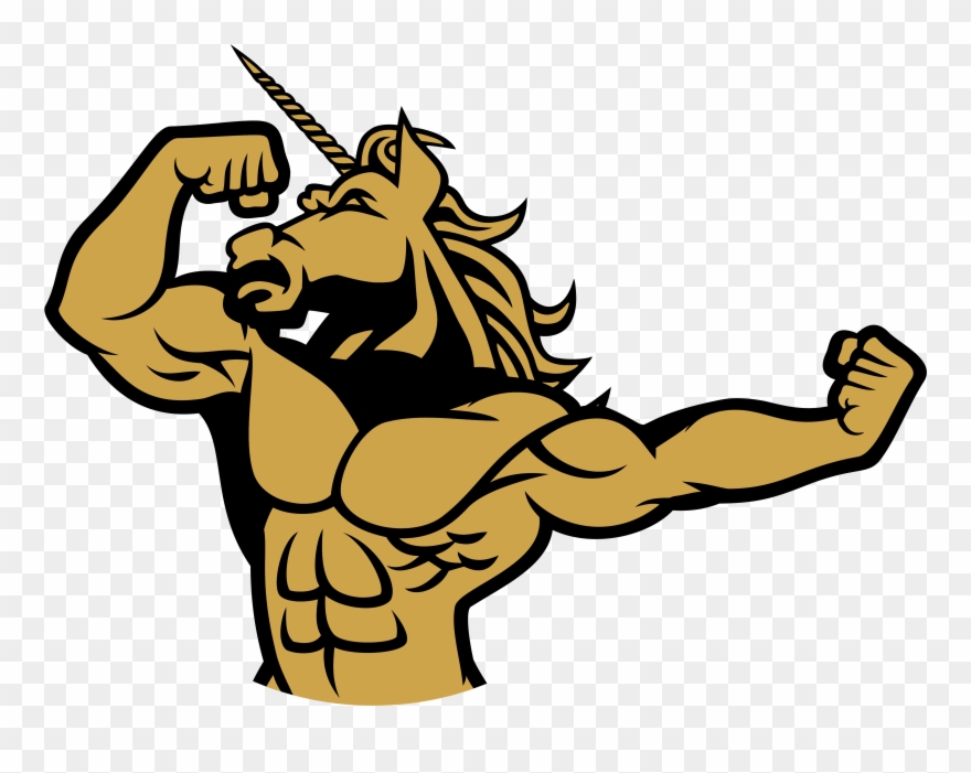 Banner Black And White Stock Muscles Clipart Muscular - Png Download